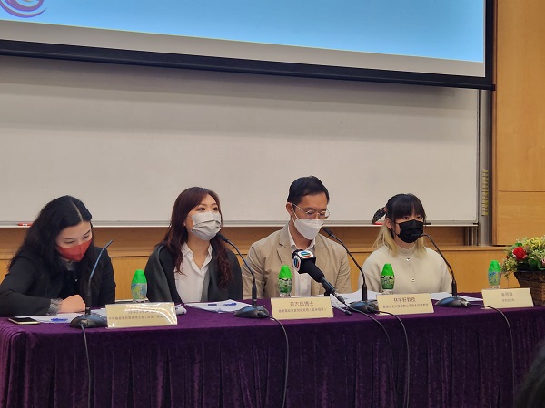 Dr. Joanne Wong Chi-yan, the Association’s Senior Manager (Clinical Service) (second left), said lack of an intermediary role to coordinate the resources has led to not all students with ASD in need receiving relevant support.