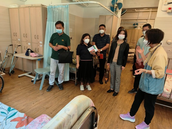 參觀住宿地方，瞭解協會為住宿學員提供之設施及個別化安排