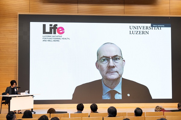 瑞士琉森大學健康科學與醫學學院Gerold STUCKI教授。 瑞士琉森大學健康科學與醫學學院Gerold STUCKI教授。