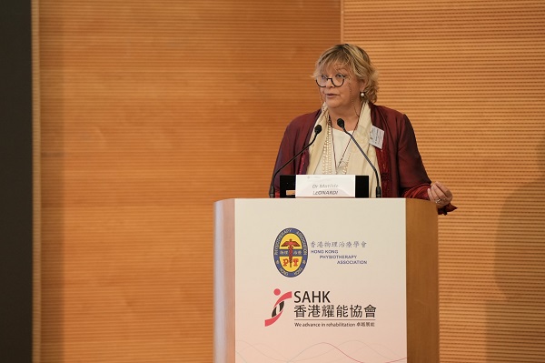 意大利卡洛貝斯塔神經學研究所所長Matilde LEONARDI博士。 意大利卡洛貝斯塔神經學研究所所長Matilde LEONARDI博士。