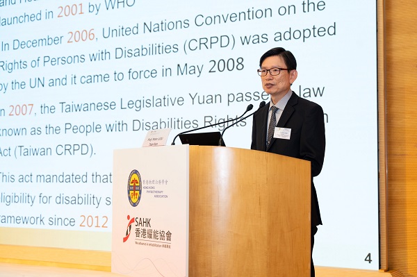 臺北醫學大學復健學科劉燦宏教授。 臺北醫學大學復健學科劉燦宏教授。