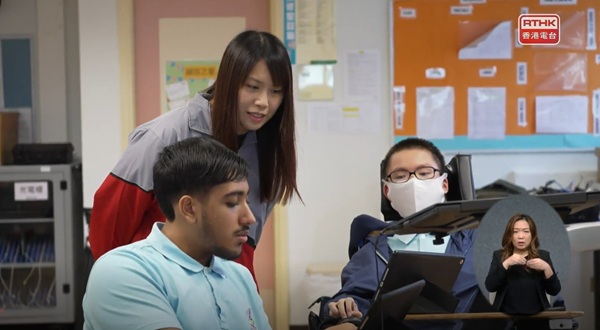RTHK 31台節目《無界超越殘特奧》擷圖二